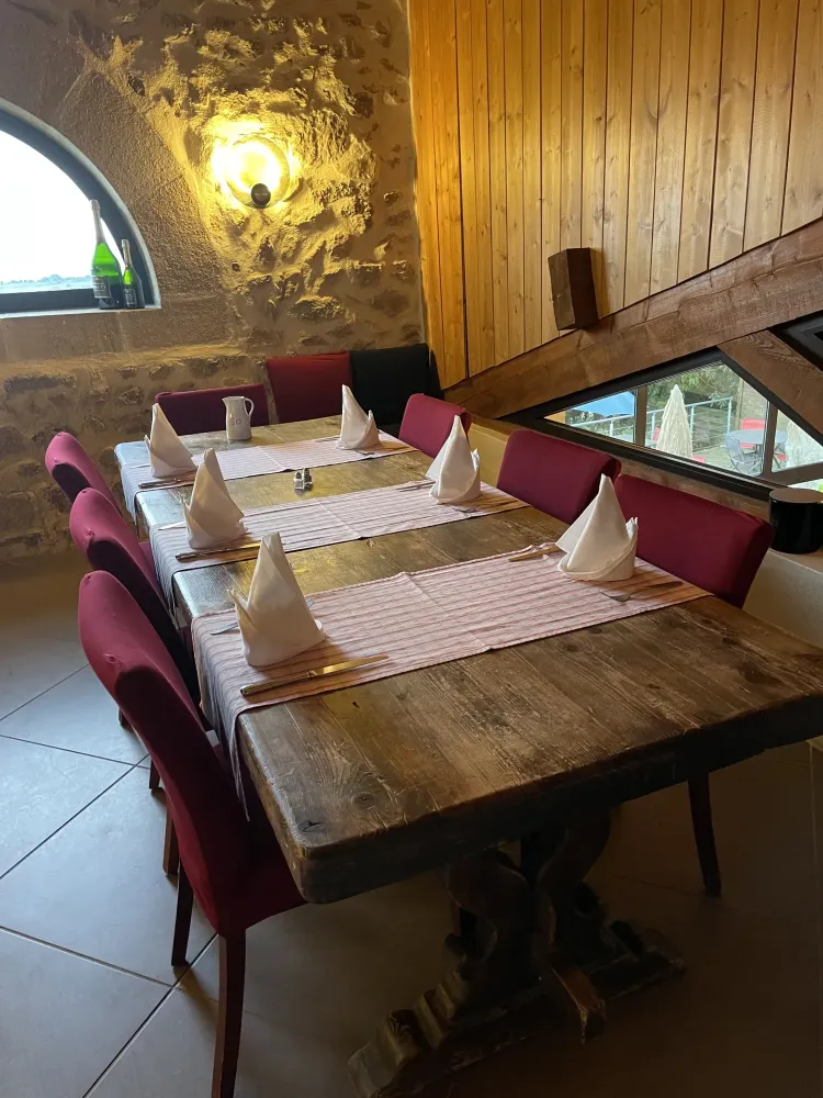 Tables du restaurant